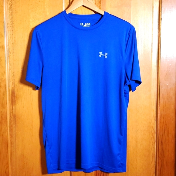 Under Armour Other - UNDER ARMOUR L HEAT GEAR COBOLT BLUE SHIRT